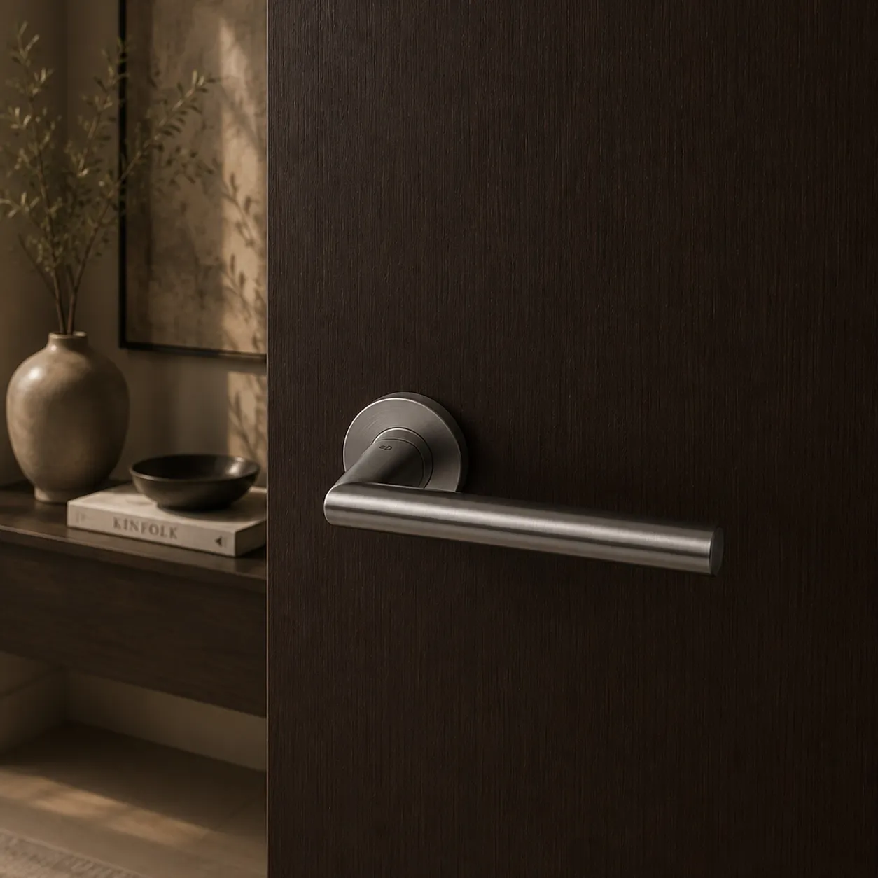 Lever on Concealed 4mm Bearing Rose - LRS954 - Image 2