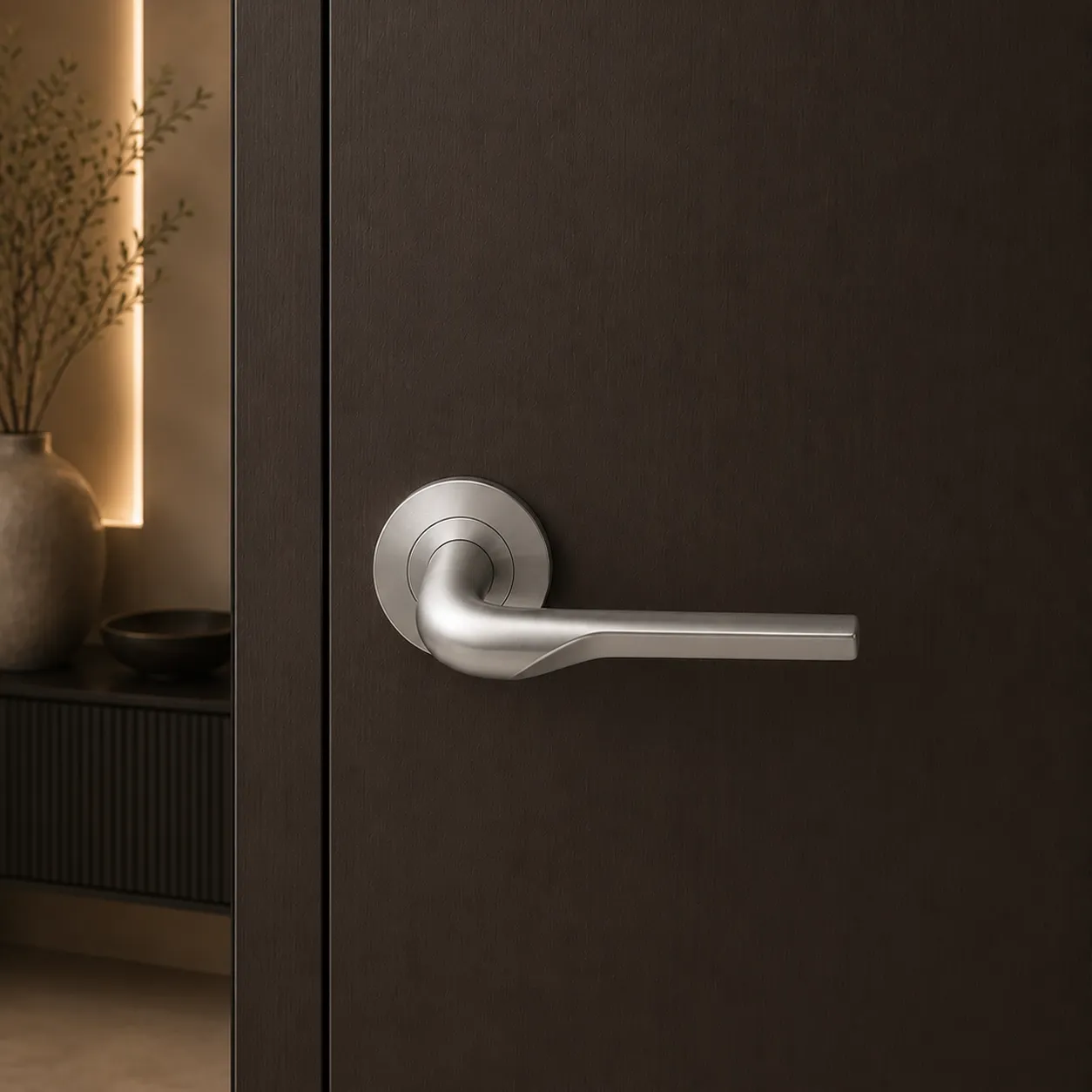Lever on Concealed 4mm Bearing Rose - LRS959 - Image 2